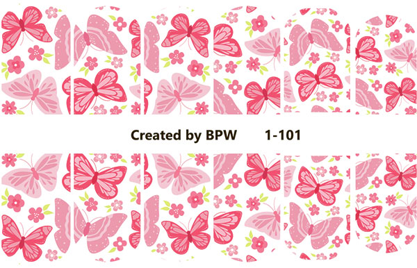 Слайдер-дизайн Бабочки из каталога Цветные на светлый фон в интернет-магазине BPW.style
