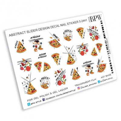 Слайдер-дизайн Пицца 2 из каталога Новинки! ОСЕНЬ 2018!, в интернет-магазине BPW.style