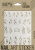 Наклейки для ногтей Трайбл (серебро) из каталога Наклейки для ногтей, в интернет-магазине BPW.style