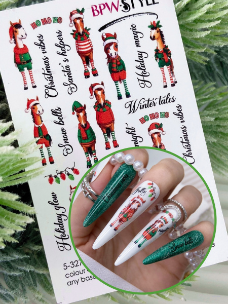 Слайдер-дизайн Лошади 2026 из каталога Цветные на любой фон в интернет-магазине BPW.style