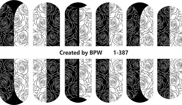 Слайдер-дизайн Розы графика из каталога Цветные на светлый фон в интернет-магазине BPW.style