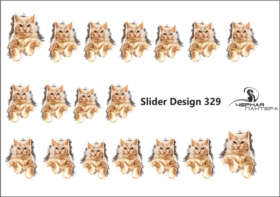 Слайдер-дизайн Котики из каталога Цветные на светлый фон в интернет-магазине BPW.style
