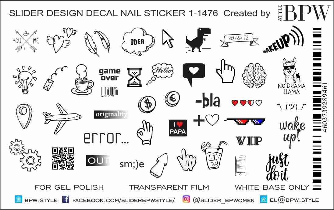 Слайдер-дизайн Иконки и надписи из каталога Цветные на светлый фон в интернет-магазине BPW.style