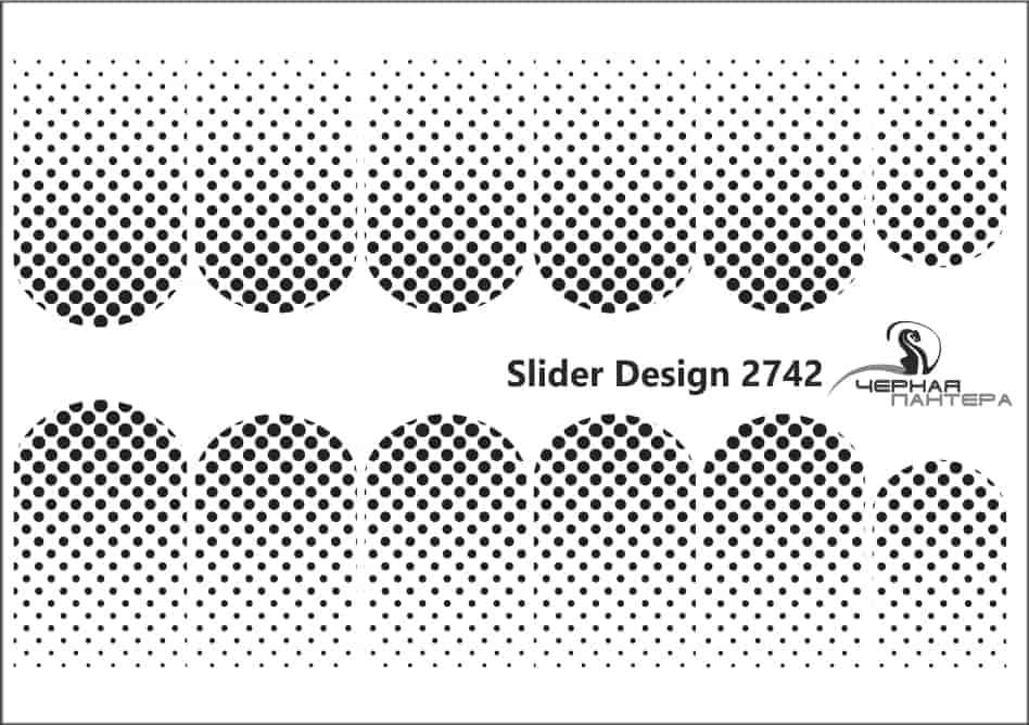 Слайдер-дизайн Узор с точками из каталога Цветные на светлый фон в интернет-магазине BPW.style
