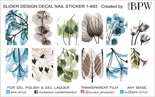 Слайдер-дизайн Цветы из каталога Новинки Весна/Лето в интернет-магазине BPW.style