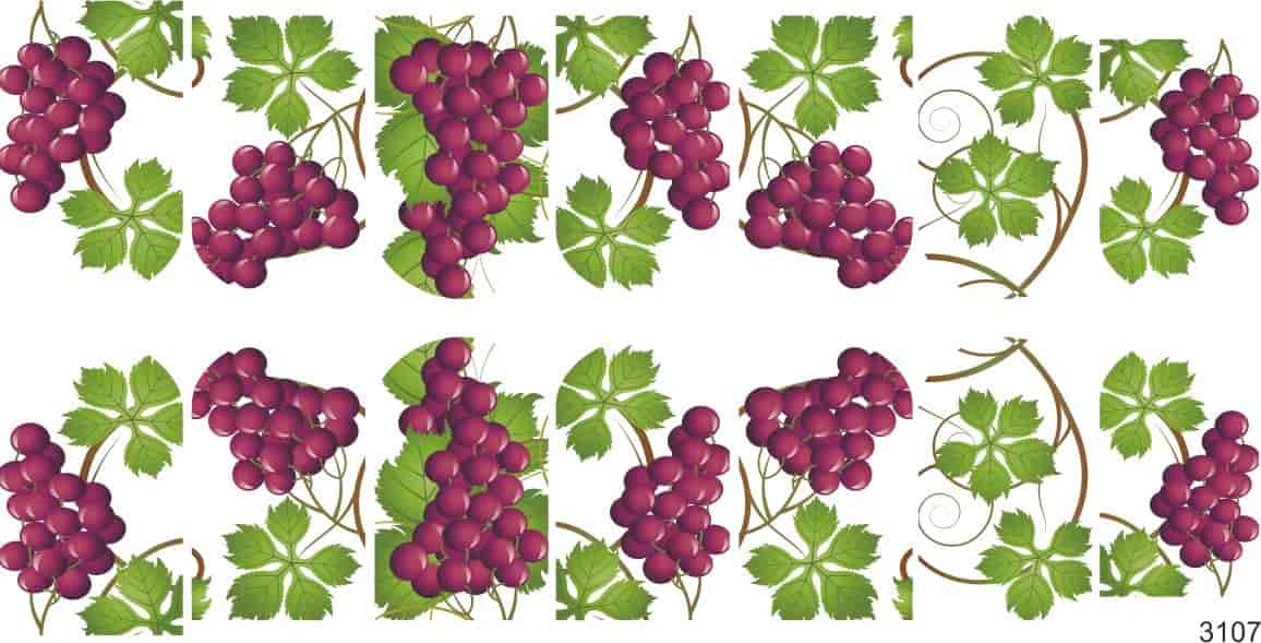 Слайдер-дизайн Виноград из каталога Цветные на светлый фон в интернет-магазине BPW.style