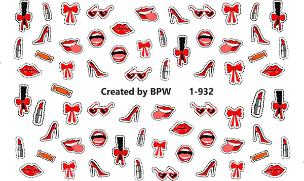 Слайдер-дизайн Мода микс из каталога Цветные на светлый фон в интернет-магазине BPW.style