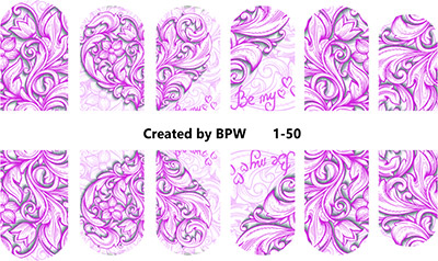Слайдер-дизайн Цветочное сердце из каталога Цветные на светлый фон, в интернет-магазине BPW.style