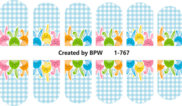Слайдер-дизайн Пасхальный из каталога Цветные на светлый фон в интернет-магазине BPW.style