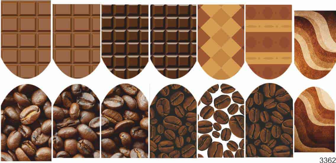 Слайдер-дизайн Кофе и шоколад из каталога Цветные на светлый фон в интернет-магазине BPW.style