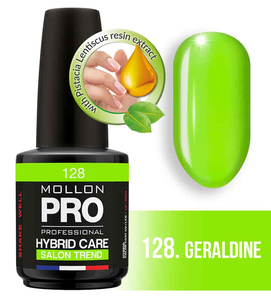 Гель-лак для ногтей HYBRID CARE SALON TREND UV/LED №128 из каталога Гель-лак Mollon Pro в интернет-магазине BPW.style