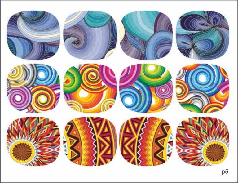 Слайдер-дизайн Абстрактный из каталога Цветные на светлый фон в интернет-магазине BPW.style