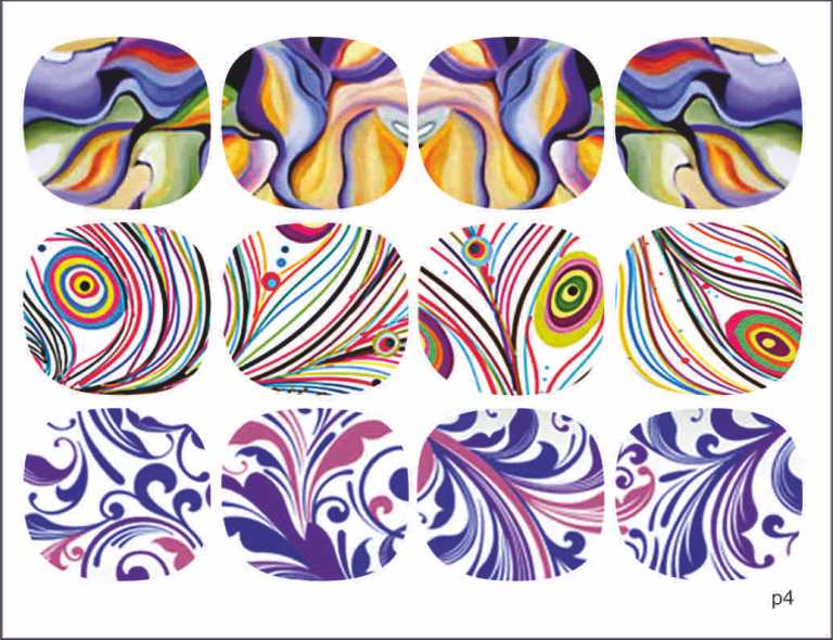 Слайдер-дизайн Абстрактный из каталога Цветные на светлый фон в интернет-магазине BPW.style
