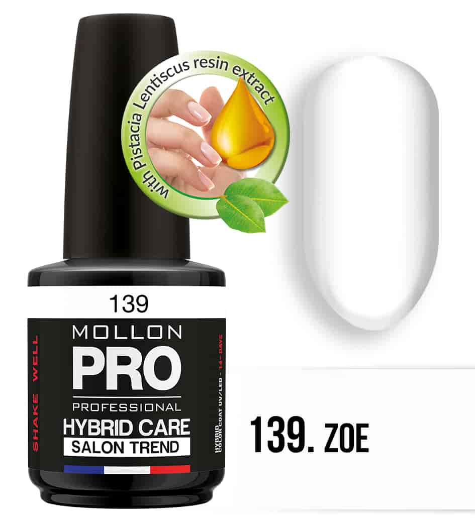 Гель-лак для ногтей HYBRID CARE SALON TREND UV/LED №139 из каталога Гель-лак Mollon Pro в интернет-магазине BPW.style
