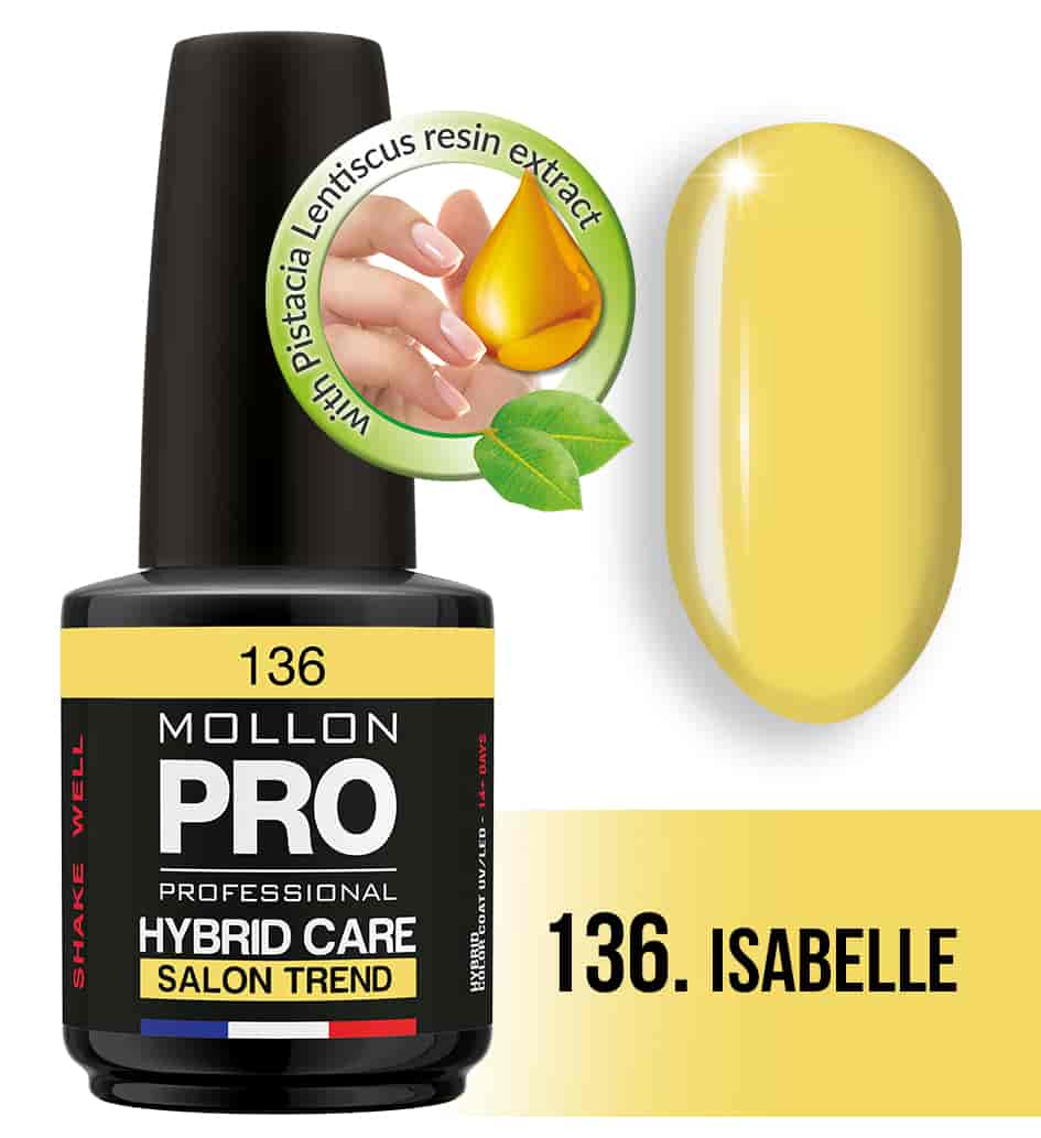 Гель-лак для ногтей HYBRID CARE SALON TREND UV/LED №136 из каталога Гель-лак Mollon Pro в интернет-магазине BPW.style