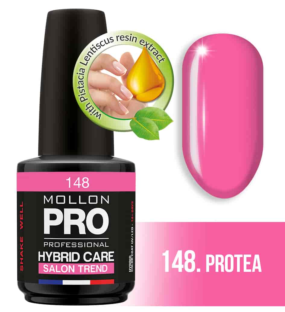 Гель-лак для ногтей HYBRID CARE SALON TREND UV/LED №148 из каталога Гель-лак Mollon Pro в интернет-магазине BPW.style