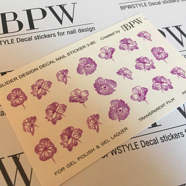Слайдер дизайн градиент Цветы фиолетовый из каталога Цветные на любой фон в интернет-магазине BPW.style