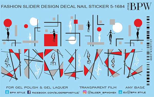 Слайдер-дизайн Модный микс из каталога Цветные на любой фон в интернет-магазине BPW.style