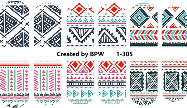 Слайдер-дизайн Этнический из каталога Цветные на светлый фон в интернет-магазине BPW.style