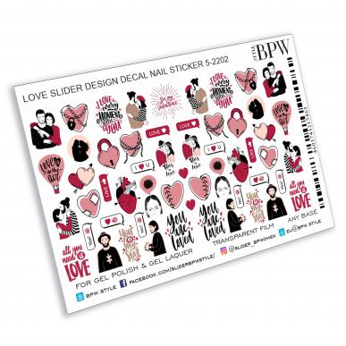 Слайдер дизайн Be my Valentine из каталога Цветные на любой фон в интернет-магазине BPW.style
