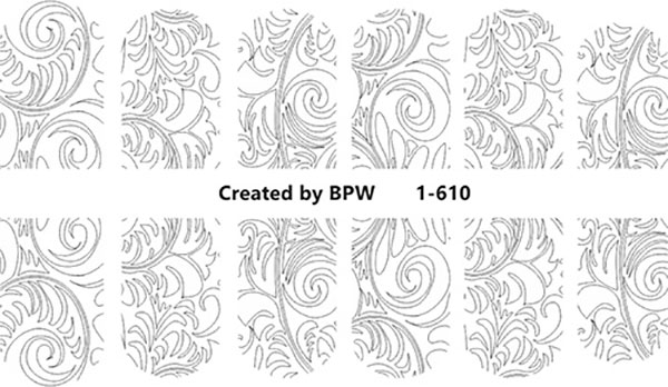 Слайдер-дизайн Узор из каталога Цветные на светлый фон в интернет-магазине BPW.style