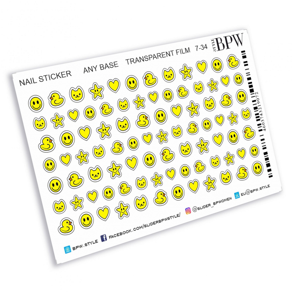 дизайны наклейки для ногтей 2021 фото 