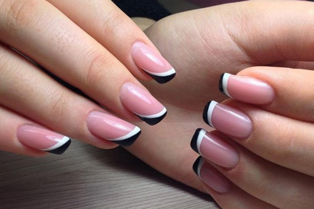 Ногти френч - фото новинок дизайнов французского маникюра в 2022-2023 году