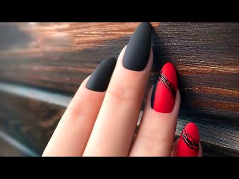 Новинки маникюра 2022-2023: дизайн ногтей с красным гель-лаком