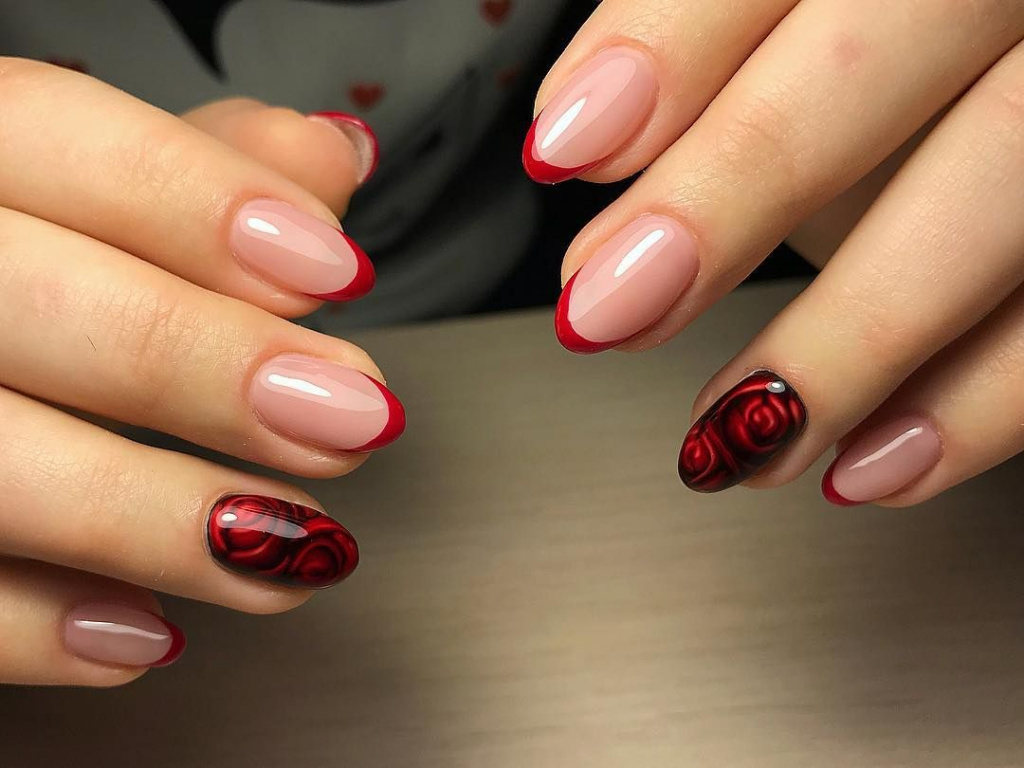 Ногти френч - фото новинок дизайнов французского маникюра в 2022-2023 году