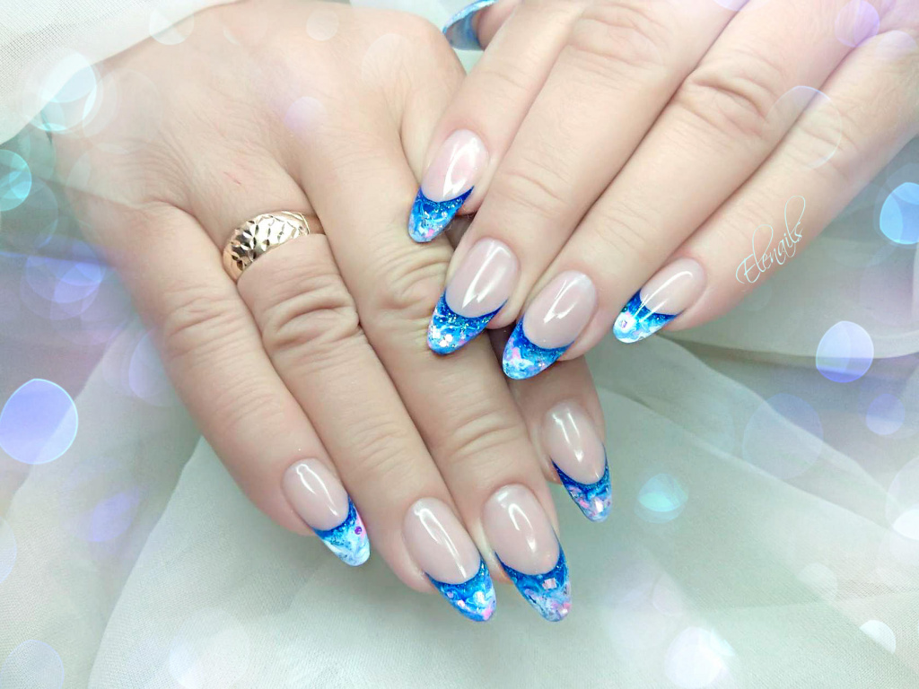 Ногти френч - фото новинок дизайнов французского маникюра в 2022-2023 году