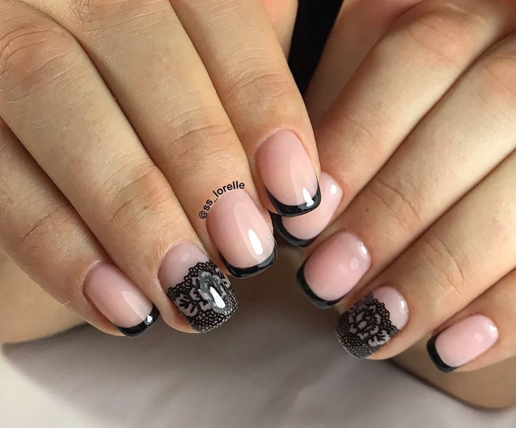 Ногти френч - фото новинок дизайнов французского маникюра в 2022-2023 году