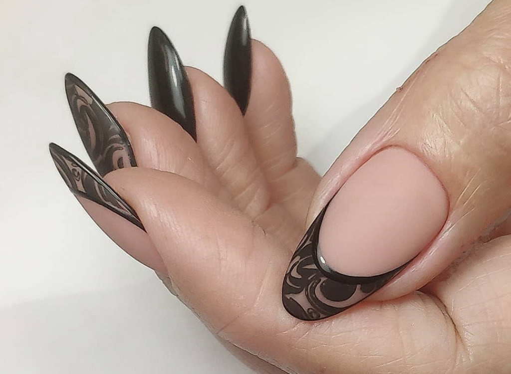 Ногти френч - фото новинок дизайнов французского маникюра в 2022-2023 году