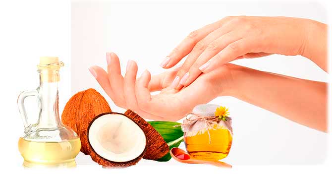 Кокосовое масло - Народные средства для укрепления ногтей в домашних условиях