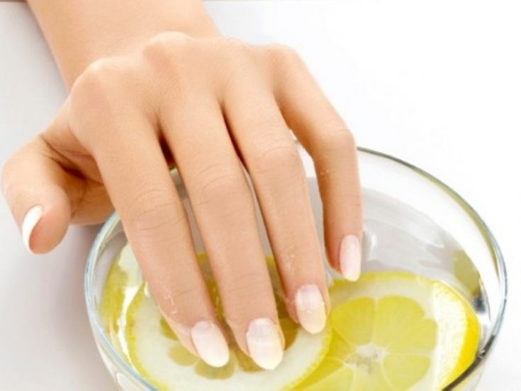 Оливковое масло и лимон - Народные средства для укрепления ногтей в домашних условиях