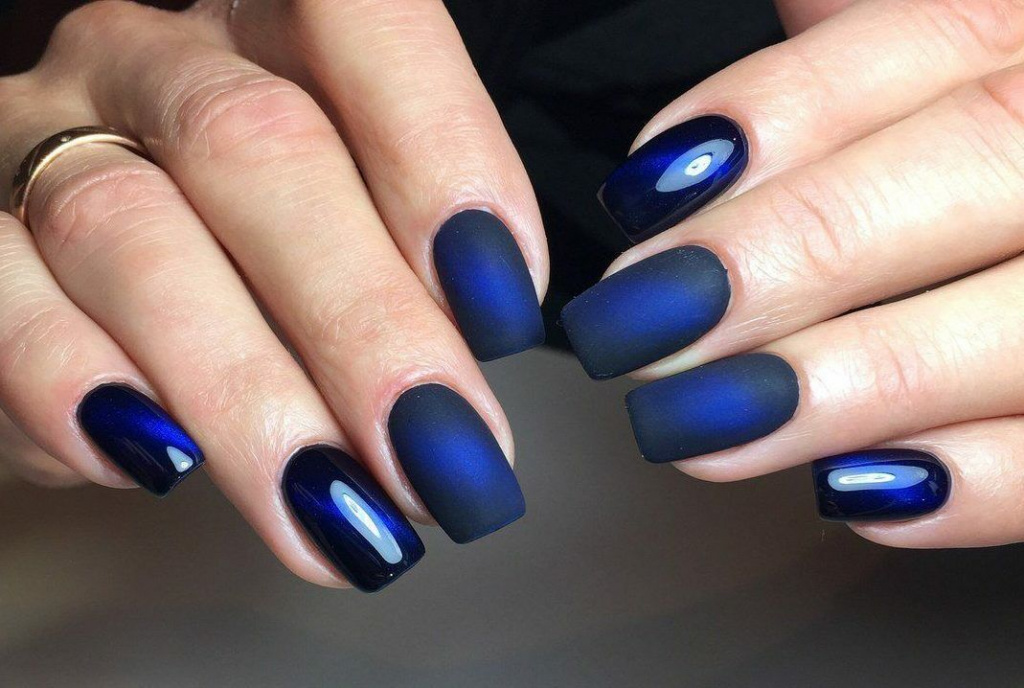 Однотонный маникюр – нейл-дизайн 2022 в один цветовой тон