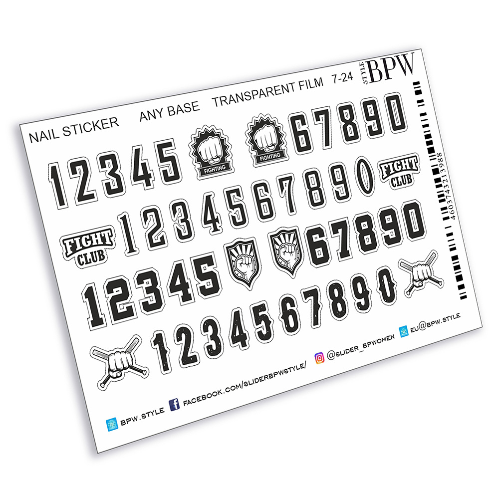 дизайны наклейки для ногтей 2021 фото