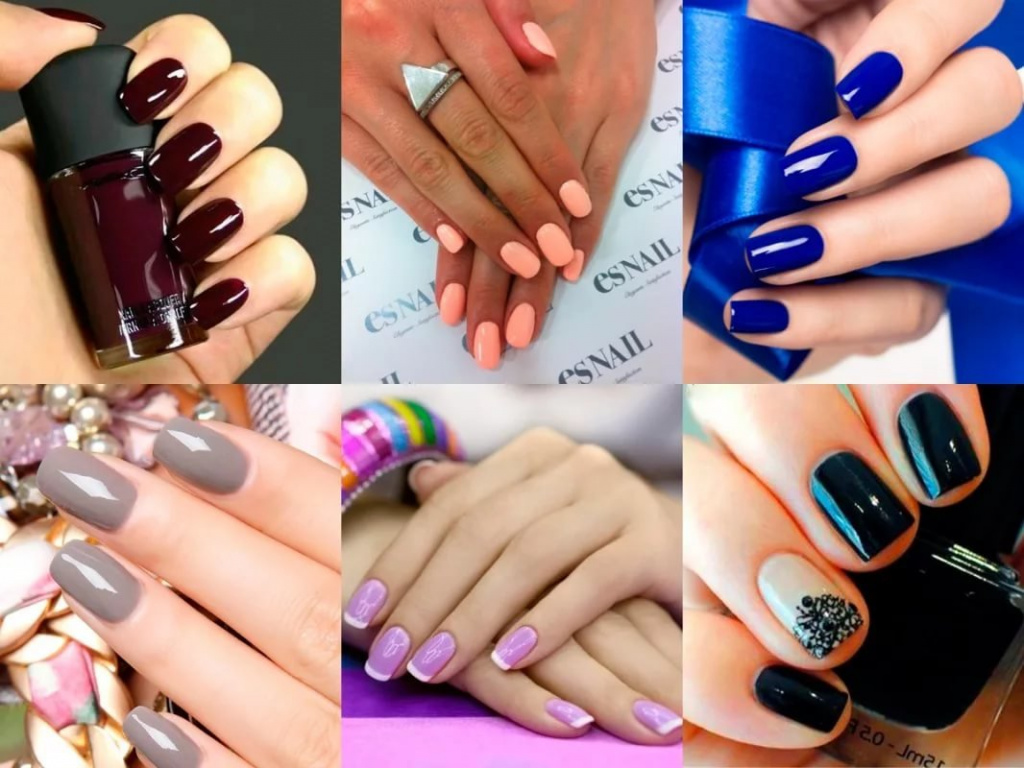 Trendy manicure colors