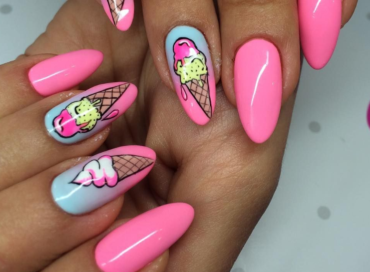 Summer manicure 2022 - beautiful ideas for a bright summer manicure (100 photos)