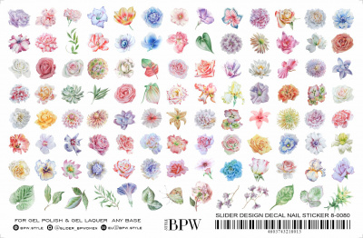 Гранд-слайдер Нежные цветы из каталога Серия GRANDE, в интернет-магазине BPW.style
