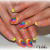 Слайдер-дизайн Радужные точки из каталога Слайдер дизайн для ногтей, в интернет-магазине BPW.style