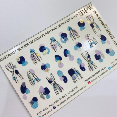 Слайдер-дизайн металлик  Абстрактный с фольгой из каталога FLASH СЛАЙДЕРЫ, в интернет-магазине BPW.style