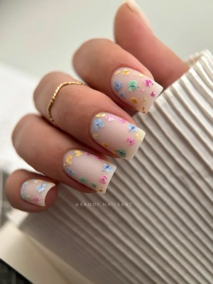 Слайдер Mezze набор Цветы мелкие из каталога Слайдеры MEZZE Наборы 8 шт, в интернет-магазине BPW.style