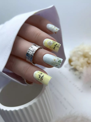 Слайдер-дизайн Фигурный Барашек с ромашками из каталога Фигурные слайдеры, в интернет-магазине BPW.style