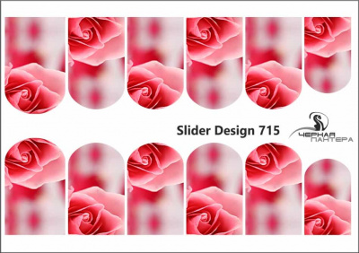 Слайдер-дизайн Розовые розы из каталога Цветные на светлый фон, в интернет-магазине BPW.style