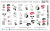 Слайдер-дизайн Статусы микс из каталога Цветные на светлый фон, в интернет-магазине BPW.style