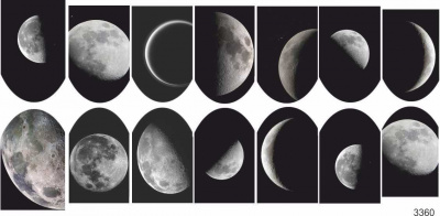 Слайдер-дизайн Луна из каталога Цветные на светлый фон, в интернет-магазине BPW.style
