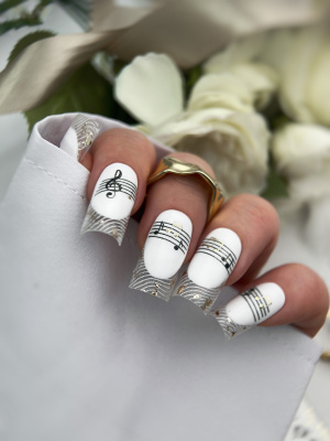 Слайдер-дизайн SPARKLE Ноты из каталога Слайдеры SPARKLE, в интернет-магазине BPW.style