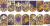 Слайдер-дизайн Золото на фиолетовом из каталога Цветные на светлый фон, в интернет-магазине BPW.style