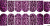 Слайдер-дизайн Фиолетовый леопард из каталога Цветные на светлый фон, в интернет-магазине BPW.style