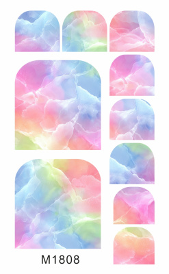 Слайдер Mezze набор Педикюр мрамор из каталога Слайдеры MEZZE Наборы 8 шт, в интернет-магазине BPW.style